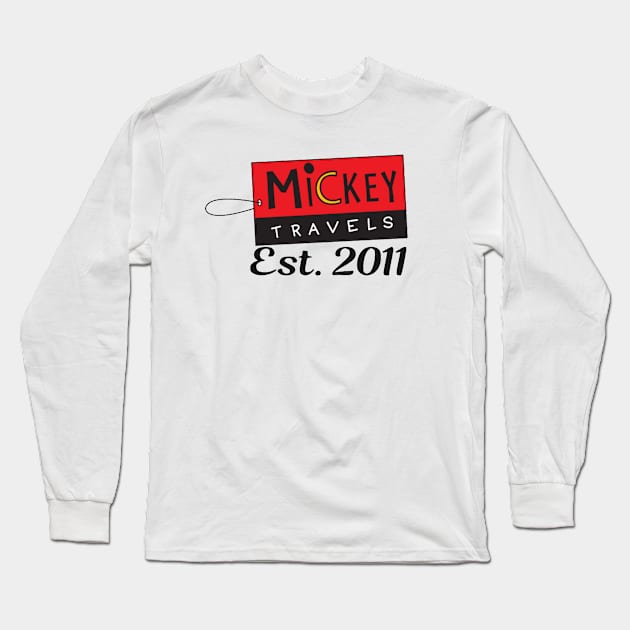 MickeyTravels Est. 2011 Long Sleeve T-Shirt by MickeyBlog.com